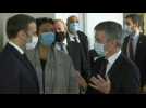 Macron visits genetics department of children's hospital in Paris