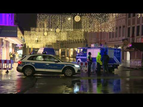 Police on Trier crime scene after driver kills at least four