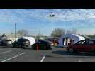 People get tested for Covid-19 in Cincinnati following 21-day curfew announcement