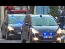 Frenchman who admits killing wife arrives in court for third day of trial