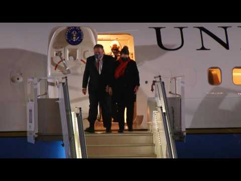 US State Secretary Pompeo arrives in Georgia's capital Tbilisi for official visit