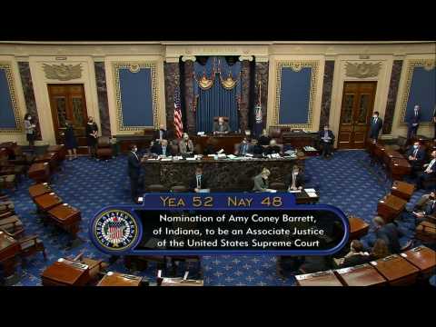 Barrett confirmed to US Supreme Court in Trump pre-election triumph
