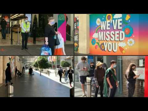 Australia: Retail stores reopen in Melbourne as coronavirus lockdown ends