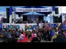 Supporters celebrate Luis Arce's victory in Bolivia's El Alto