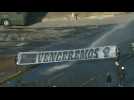 Chile police disperse protesters with water cannons as voting continues