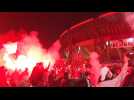 Napoli fans pay last tribute to Maradona outside San Paolo stadium