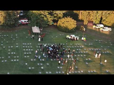 Argentine football legend Diego Maradona laid to rest