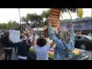 West Hollywood celebrates Joe Biden's election victory