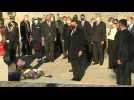 Macron visits tomb of General de Gaulle, on 50th anniversary of his death