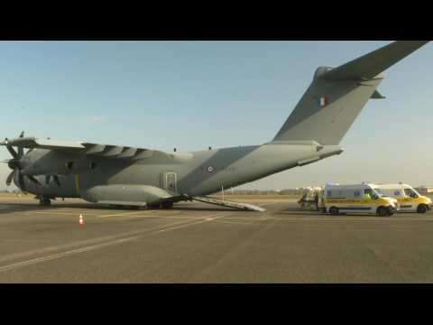 French army transfers four Covid patients from southeast to Paris