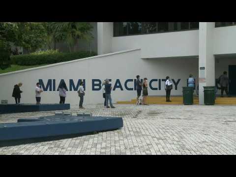 In-person early voting starts in crucial battleground state of Florida