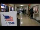 Voters cast early ballots in Kenosha, Wisconsin, ahead of Election Day