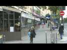 Quiet streets in Paris for the first weekend of lockdown