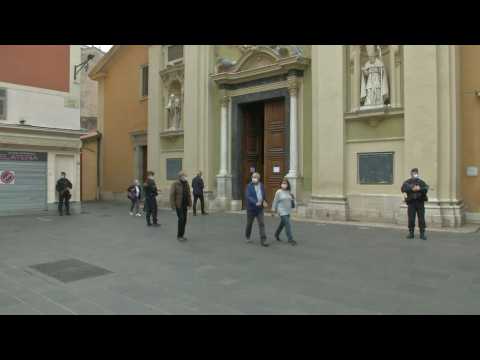 In Nice, All Saints' Day masses under heavy security