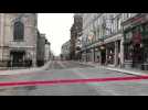 Canada: Street scene after sword attack in Quebec city