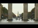Images of Berlin's Brandenburg Gate as cultural, leisure and hospitality sectors shut down