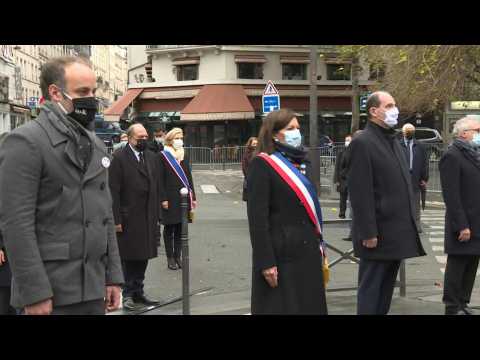 French PM, officials pay tribute to 2015 attacks victims in Paris (2)