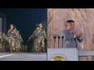 North Korea defies coronavirus with huge military parade