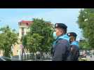 Images outside Government House as Thailand declares state of emergency