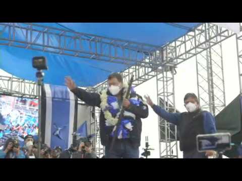 Bolivia: MAS party candidate Arce closes campaign ahead of elections