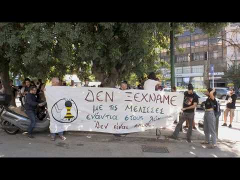 Images of Athens court as neo-Nazi leader handed 13-year prison sentence