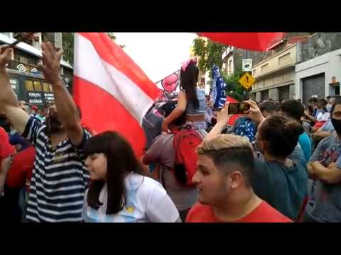 Fans gather outside Buenos Aires stadium named after Maradona