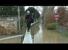 River Marne, near Paris, bursts its banks