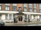 Scene at London hospital where Prince Philip is being treated as 'precautionary measure'