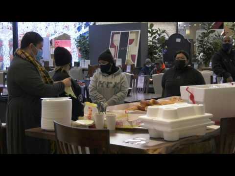 Texas furniture store turns into shelter after deadly winter storm