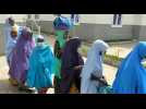 Nigerian schoolgirls leave state capital to reunite with families after kidnapping