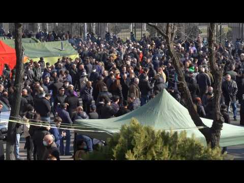 Hundreds gather in Yerevan to demand Armenia PM's resignation