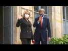 US climate envoy Kerry meets French ecological transition minister Pompili