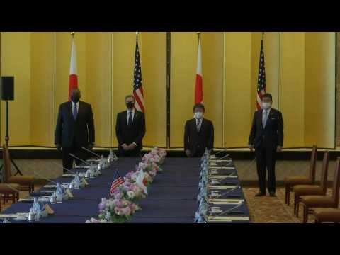 Top US and Japanese officials hold talks in Tokyo with eyes on China