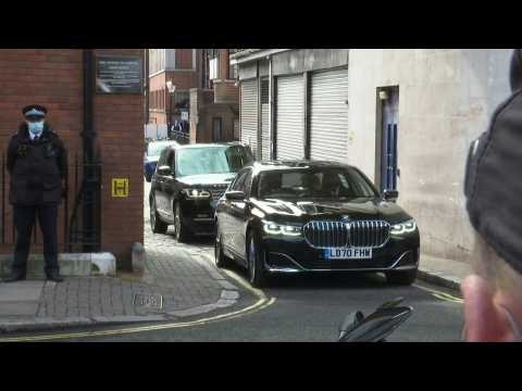 Queen Elizabeth II's husband Prince Philip leaves hospital