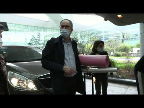 WHO expert arrives at Wuhan airport as China virus probe ends