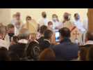 Pope holds first public mass of Iraq trip in Baghdad