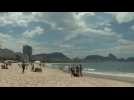 Copacabana beach as Rio prepares to implement new virus measures