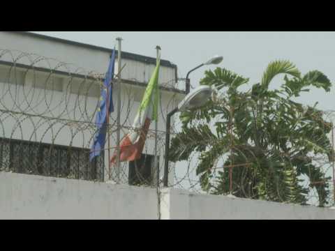 Italian ambassador killed in DR Congo attack: scene outside embassy