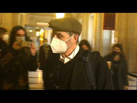 Former ETA leader Ternera arrives at appeal hearing in Paris