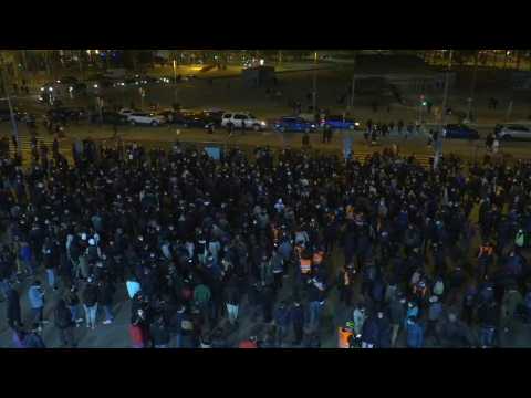 New rally in Barcelona against the imprisonment of rapper Pablo Hasel