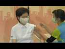 Hong Kong leader Carrie Lam gets Chinese Covid-19 vaccine