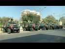 Armoured vehicles in the streets of Senegalese capital as opposition leader appears in court