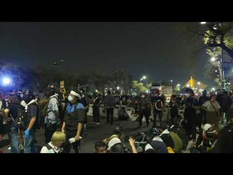 Thai pro-democracy protesters return to the streets calling for royal reforms
