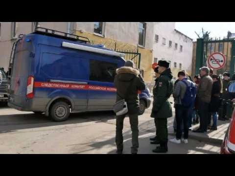 Explosive device wounds three at St Petersburg military academy