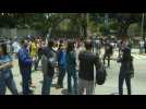 Venezuelan students demonstrate against Maduro's government