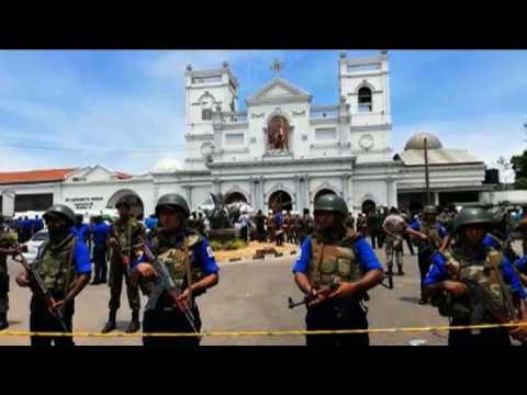 Emergency response on scene as blasts hit Sri Lanka churches