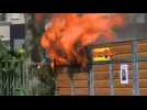 'Yellow vests': fires and tear gas in the East of Paris
