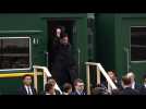 North Korean leader Kim Jong Un arrives in Russia