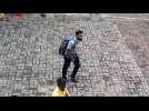 CCTV footage shows Sri Lanka bombing suspect