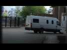 Julian Assange arrives at court to face jail for UK bail breach